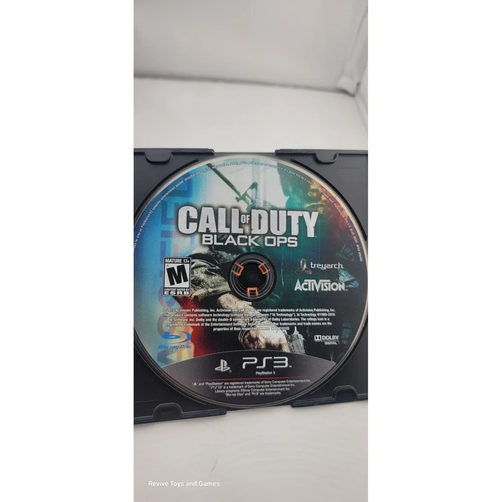 Call of Duty Black Ops (Sony PlayStation 3,PS3, 2010) Disc Only Tested Working‎